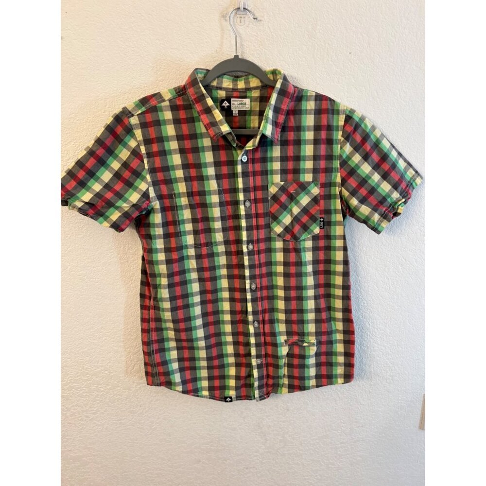 Lifted Research Group LRG Burt McGirt youth boys shirt size large